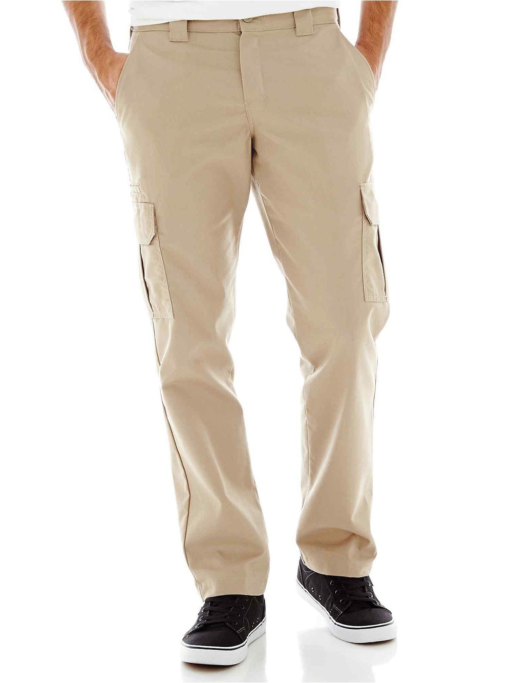 NEW Dickies Men's Slim Fit Cargo Pants - Desert Sand Size 30X32